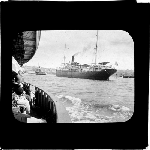 Cover image for Photograph - glass lantern slide - shipping - 'Sandy'