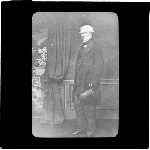 Cover image for Photograph - glass lantern slide - Mr W.A. Bethune - an early merchant - Van Diemen's Land