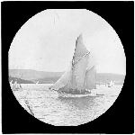Cover image for Photograph - glass lantern slide - ketch - 'Amy Laurie'