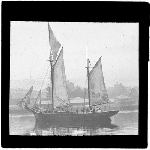 Cover image for Photograph - glass lantern slide - 'Victory' (1878)