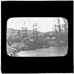 Cover image for Photograph - glass lantern slide - Princes Wharf 1870