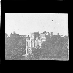 Cover image for Photograph - glass lantern slide - Hobart - Domain - Government House (exterior view)