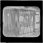 Cover image for Photograph - glass lantern slide - Prison Hulk "Success" - Iron Cage for Refractory Men - J.W. Beattie, Tasmanian Series No. 311B