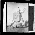 Cover image for Photograph - glass lantern slide - Windmill - 'Mill at Constitution Hill, John Lumsden"
