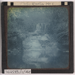 Cover image for Photograph - Forth Falls (blue tinted) / Fred Smithies [lantern slide]