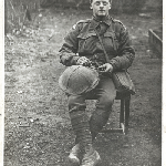 Cover image for Photograph - This item is the virtual high resolution copy of the image of Reginald Biggs which is on the inside cover of his Reminiscences - That Other War by "Private Ashmead"