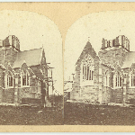 Cover image for Photograph - St Mary's Cathedral - under construction - Photographer - S Clifford Hobart Town