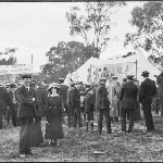 Cover image for Photograph - Agricultural show - side-shows - shows boxing tent and contestants