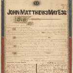 Cover image for Illuminated Address to John Matthews May Esq. on his departure as Superintendent from  the Convict Establishment, Hobart Town, signed by the staff of the Prisoners Barracks and the Cascade Factory.