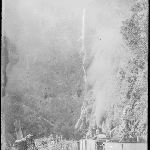 Cover image for Photograph - Glass negative - Montezuma Falls, North East Dundas Tramway