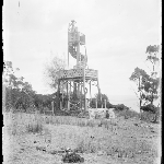 Cover image for Photograph - Glass negative - Parish picnic [Fire Tower - unidentified ]