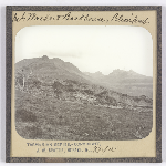 Cover image for Photograph - Glass slide - Mt Walker and Backhouse / J W Beattie Tasmanian Series 334a