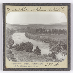 Cover image for Photograph - Glass slide - Derwent River at Glenora / J W Beattie Tasmanian Series 355a