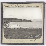Cover image for Photograph - Glass slide - Bayley's Point, Maria Island / J W Beattie Tasmanian Series 383a