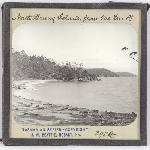 Cover image for Photograph - Glass slide - North Bruny Island / J W Beattie Tasmanian Series 398a