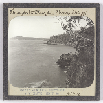 Cover image for Photograph - Glass slide - Trumpeter Bay from Yellow Bluff / J W Beattie Tasmanian Series 397a