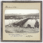Cover image for Photograph - Glass slide - Huonville / J W Beattie Tasmanian Series 499a
