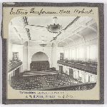 Cover image for Photograph - Glass slide - Temperance Hall, Hobart / J W Beattie Tasmanian Series 621a