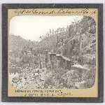 Cover image for Photograph - Glass slide - Cataract Gorge / J W Beattie Tasmanian Series 739a