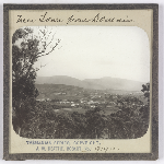Cover image for Photograph - Glass slide - New Town from Domain / J W Beattie Tasmanian Series 919a