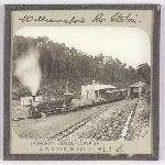 Cover image for Photograph - Glass slide - Williamsford Railway / J W Beattie Tasmanian Series 923b