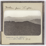 Cover image for Photograph - Glass slide - Zeehan from Pimple / J W Beattie Tasmanian Series 931b