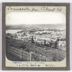 Cover image for Photograph - Glass slide - Launceston from Cataract Hill / J W Beattie Tasmanian Series 983a