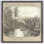 Cover image for Photograph - Glass slide - Lynchford and Mt Owen / J W Beattie Tasmanian Series 1134a