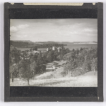 Cover image for Photograph - Glass slide - Government House Hobart from Domain
