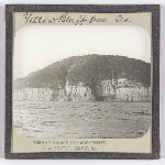 Cover image for Photograph - Glass slide - Yellow Bluff [from sea]