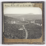 Cover image for Photograph - Glass slide - Huon Road [upper Huon Road at Huonville looking north west]