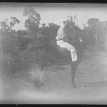 Cover image for Photograph - Negative - On horseback [man on horse]