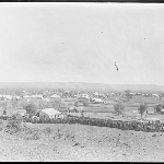 Cover image for Photograph - Negative - Village [unidentified town in the bush]