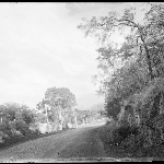 Cover image for Photograph - Glass negative - Parish picnic [unidentified road]