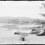 Cover image for Photograph - Glass negative - Beach [browns river /kingston beach ?]
