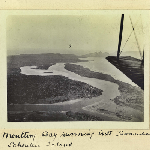 Cover image for Photograph - Aerial Views - "Moulting Bay running into Swansea Bay, Schoulten Island" [Tasmania]