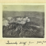 Cover image for Photograph - Aerial Views - "Quamby Bluff from 7000 feet" [Tasmania]