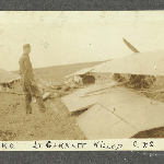 Cover image for Photograph - Aeroplanes - "Arvo Lt Garnett killed C.F.S." [England]