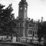 Cover image for Photograph -  Hobart Post Office from Franklin Square
