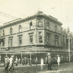 Cover image for Photograph - Hobart -  Corner of Liverpool and Elizabeth Streets