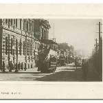 Cover image for Photograph - Elizabeth Street Hobart showing trams