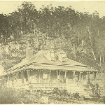 Cover image for Photograph - House Sunnybanks at Middleton - built by Thomas Groves in 1847. Destroyed in 1967 bushfires