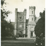 Cover image for Photograph - Government House Hobart showing clock tower