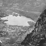 Cover image for Photograph - Lake Rodway and Flynn's Tarn from summit of Cradle Mountain - and other views c 1920's