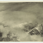 Cover image for Photograph - Road going up Mount Wellington Hobart / J J Barnett (photographer) stamp on reverse