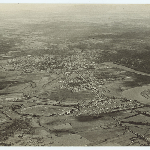 Cover image for Photograph - Launceston Aerial View [from 6000ft taken from north looking south - Aerodrome 7 to 8 miles south of Launceston]