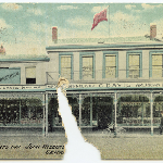 Cover image for Photograph - Hobart - Charles Davis Store - coloured postcard