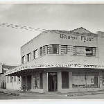 Cover image for Photograph - Charles Davis store - corner of Wilson and Wilmot Streets, Burnie