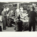 Cover image for Photograph - Fishing competition at Charles Davis store, Hobart
