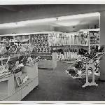 Cover image for Photograph - Interior of store - Charles Davis Department Store